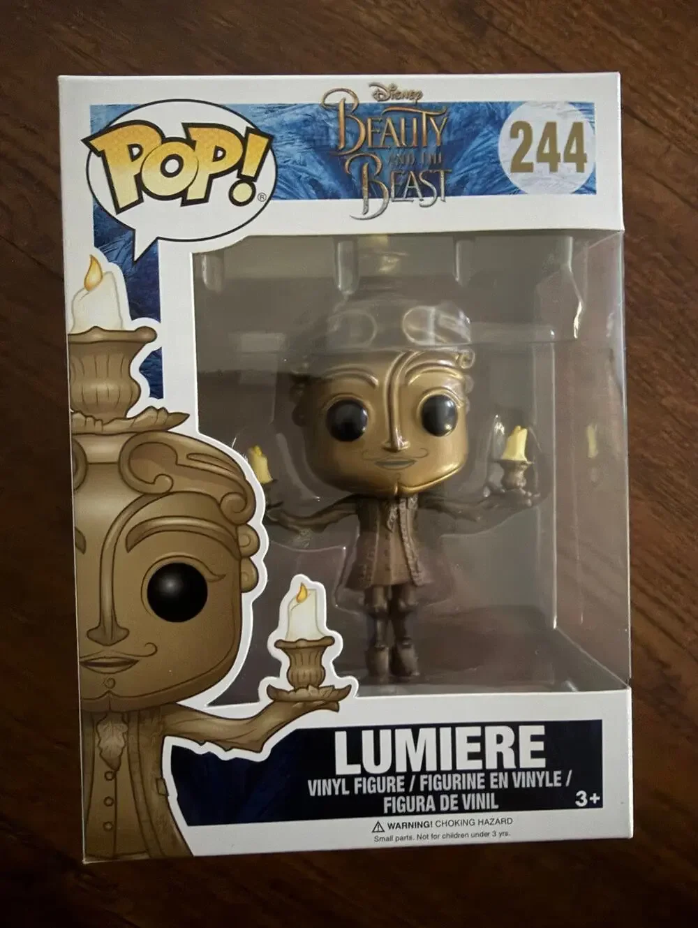 Funko POP! LUMIERE 244 from Beauty & The Beast NEW